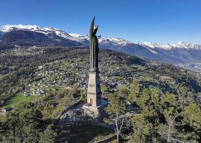 Vitis-au Coeur Du Vignoble Valaisan شقة Saint-Léonard