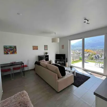 Vitis-au Coeur Du Vignoble Valaisan Apartment Saint-Leonard